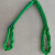 柔性吊带两头扣纤维吊装带软吊带1235米吨MT圆布吊带玻璃绑带 5吨6米