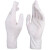 化学实验手套一次性乳胶手套橡胶化学实验食品级专用牛筋硅胶薄款工业纹绣丁晴 透明PVC加厚型手套（20只 S