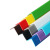 谋福（CNMF）PVC塑料防撞条 护角条楼梯包角 墙角桌子防撞包边条（2.5cm宽 1.5米灰）