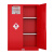 建功立业安全柜45加仑红色化学药品柜工业防爆柜GY0328