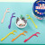 FLOSSY!儿童牙线专用超细线水果口味木糖醇宝宝牙线2罐装独立包装便携款 两罐/120支