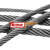 钢丝绳 电动葫芦钢丝绳 油丝绳麻油绳 6*37-11mm 1m 15mm 吊绳 12mm