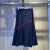 斐乐（FILA）fila新款女裙装梭织休闲运动半身裙F11W247302 FNV S(成人)