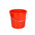 Homeglen 加厚塑料水桶 22升红色
