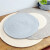 北欧日式 素色圆形简约桌垫 地毯 加厚棉线沙发垫 床边垫 茶几垫 米白色 直径45厘米