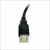 USB适用安川SGDV系列伺服驱动器CN7口 调试数据传输下载线 黑色 黑色工业级 稳定寿命强 1.5m