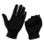 稳斯坦 WST2015 加厚礼仪手套 黑色(1双) 汗布棉布手套劳保手套