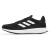 阿迪达斯 （adidas）男鞋 秋季新款运动鞋低帮时尚三条纹缓震轻便透气耐磨跑步鞋 GV7124黑色 40.5
