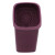 兰诗LAUTEE 过滤桶茶渣桶 FW1284 紫色大号圆形 塑料茶台废水桶小过滤垃圾筒茶水桶