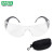 梅思安(MSA)防护眼镜 莱特-C 骑行护目镜 防风沙防尘防冲击 9913250 透明镜片+眼镜盒