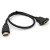 益德胜 HDMI延长线 1.4版hdmi公对母延长线带耳朵 4K高清线 配送螺丝可固定耳朵面板线 0.5米