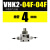 适用手动阀VHK3 VHK2-04F-04F 06F-06F 08F-08F 10F-10F气管开关 VHK3-12F-12F