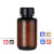 高透棕色PP塑料瓶100/250/500/1000ml广口试剂瓶样品分装瓶 250ml