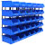 汉河HKCC04 零件盒组合式 塑料元件盒物料盒 配件盒 货架组合螺丝盒 红色 460*300*170mm