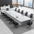 诚扬（CHENGYANG）CY-HYZ 会议桌长方形办公桌低压柜控制台 白色会议桌4.8米