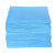清洁除油布无尘布多用途工业擦拭布无纺布汽车喷漆烤漆贴膜吸水布 蓝色平纹150张(袋装)