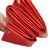 益美得 YK-068 牛津防滑PVC地垫防水地毯 红色1.4mm厚 1.5米宽