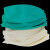 海斯迪克 乳胶防水套袖 耐油耐腐蚀护袖袖套 38cm绿色（1双） 