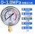 耐震压力表yn60液压油压气压测水压表1.6防抗震气泵打压不锈钢25 0-1.0Mpa(10公斤)螺纹:2分(1/4)