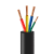 沈缆四环 YCW-450/750V-1.5-150平方 3+1芯国标耐油重型橡套软电线电缆 1米 450/750V 3*16+1*6平方 1米 黑色 铜芯 橡胶 橡胶