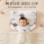 贝肽斯婴儿枕头科学护颈儿童乳胶枕泰国乳胶高弹减压安心舒睡 6个月-10岁 海豚 双枕芯+2cm枕套