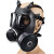新特丽 FMJ05式防毒面具 自吸过滤式橡胶防毒全面罩 面具+滤毒罐+支架+包