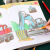 儿童画画套装涂画本工程车涂色绘画本汽车2-6岁填色书幼儿3-8岁 汽车涂色画8册贈你24色蜡笔
