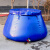便携可折叠大容量储水罐pvc软体水袋户外农用加厚移动蓄水池 0.2吨0.8*0.6*0.5 蓝色水罐