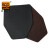 爱柯布洛 小便池地垫 尿斗垫防滑吸水卫生间脚垫43×53cm（3片）棕色 可定制110083