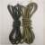 絮实 涤纶编织绳 篷布绳 包芯绳 尼龙绳 军绿色 12毫米粗 100米1捆