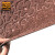 爱柯布洛 小便池地垫 尿斗垫防滑吸水卫生间脚垫43×53cm（3片）棕色 可定制110083