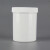 海斯迪克 HK-837 加厚塑料瓶广口油墨罐 直立桶 密封罐 500ML半透明