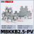 HXDU MBKKB2.5-PV灰色【上下互联款】【100只/整盒】 导轨式端子接线端子排定制