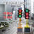宁夏红绿灯户外路障灯十字路口交通灯太阳能移动式D交通信号灯 300-12可升降箭头灯90瓦