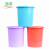 卫洋 WYS-170塑料垃圾桶压圈简约卫生间客厅圆形垃圾纸篓大号 颜色随机