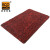 爱柯部落 超强吸水吸油防滑地毯定制 防尘地垫厚11mm红黑（一平方米定制） D-168