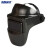 海斯迪克  HKDH01 电焊面具 头戴式面罩 焊工眼镜 防护烧焊专用帽 不变光 黑色