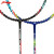 李宁 LI-NING 羽毛球拍双拍全能型碳素中杆男女复合对拍610(已穿线）