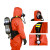 LISM正压式面罩消防空气呼吸器RHZK6.8/30碳纤维气瓶认证呼吸器自给 6L钢瓶呼吸器一整套