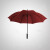 彩芷 雨伞定制logo可印广告字订制酒店长柄直杆伞大号 雨伞套袋机烤漆黑色雨滴图案—大口款