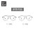 佐川藤井新款钛合金眼镜架双鼻梁个性时尚圆框眼镜框FE012 53082-C2枪色 镜架