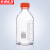京洲实邦 实验室密封红盖试剂瓶【1个高硼硅透明1000ml】ZJ-1181