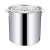 兰诗 水桶 酒店学校不锈钢桶加厚厨房储水桶汤桶 带盖35*35CM FW1562