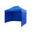 GAJY 帐篷折叠伸缩式广告遮阳棚加厚摆摊雨棚防晒活动展销棚 2*3米+3面不透明围布