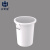 正奇谊 塑料水桶加厚垃圾桶储水圆桶酒店厨房工业环卫用发酵桶 白色 200升【无盖】