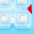 海斯迪克 HKL-186 食物留样盒包装盒幼儿园学校保险取样盒 六格连体（送30标签）