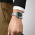 天梭（TISSOT）瑞士男表2023新款风度系列硅游丝自动机械表手表男节日礼物腕表 现货绿盘钢带T127.407.11.091.01