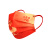 凯乐护一次性口罩中国红喷熔布男女士防晒春夏季防飞沫创意个性防护防灰尘 小号独立装50只装