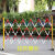 可移动伸缩围栏安全电力施工绝缘护栏道路施工隔离栏学校栅栏围挡 1.2米高*5米长 红白