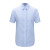 韦路堡（VLOBO word）VY2201005 夏季衬衫工作服男士短袖衬衫短袖衬衫工作服(码数备注) g 蓝色 S 